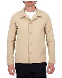 NN07 - Jassen ,Polyester Zander Shirt Jacket - Lyst