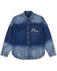 Evisu - Denim Shirts - Lyst