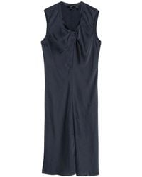Theory - Kleedjes ,Blauw ,Midi Kleedjes - Lyst