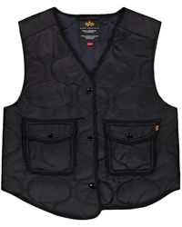 Alpha Industries - Waistcoats - Lyst