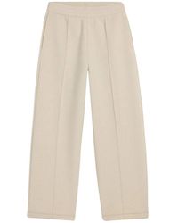 Ami Paris - Broeken ,Bruin ,Wol Casual Bruine Broek Met Viscose/Wol Mix - Lyst