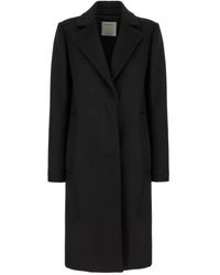 Sportmax - Jassen ,Zwart ,Single-Breasted Coats - Lyst