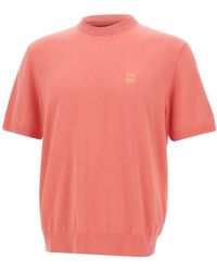 BOSS - Round-Neck Knitwear - Lyst