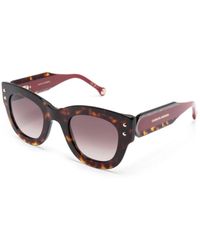 Carolina Herrera - Her0222s o63ha sonnenbrille,schwarze sonnenbrille mit original-etui - Lyst