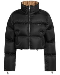 Prada - Giubbotto Piumino - Lyst
