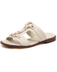 Doucal's - Schoenen ,Wit ,Leer Ciabatta Wo Sandal Urano - Lyst