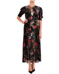 Paco Rabanne 19hcr0100vi023209237 Long Dress - Zwart