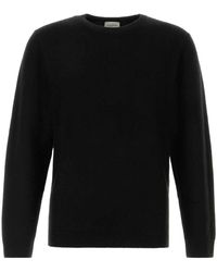 LeKasha - Truien & Vesten ,Zwart ,Kasjmier Toucques Cashmere Sweater - Lyst