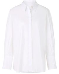 Marc Cain - Elegante Bluse Mit Falten-Details - Lyst