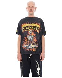 HELLSTAR - Inner Peace Skeleton Tee - Lyst