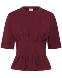 Gestuz - T-Shirt Met Ronde Hals - Lyst