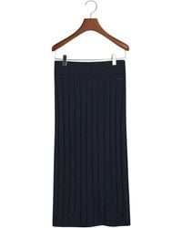 GANT - Midi Skirts - Lyst
