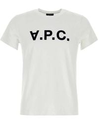 A.P.C. - T-Shirts - Lyst