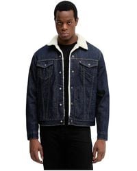 Levi's - Jassen ,Blauw ,Denim Denim Jacket - Lyst