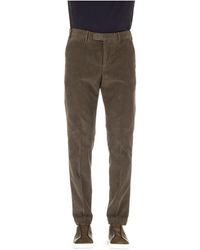 PT Torino - Braune hose mit zeitgemäßem stil - Lyst