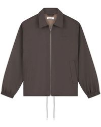 OLAF HUSSEIN - Jassen ,Bruin ,Coach Jacket - Lyst