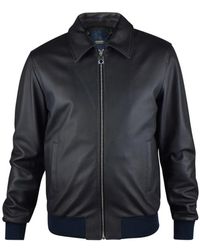 Billionaire - Jassen ,Zwart ,Leer Leren Jas - Lyst