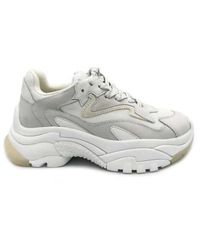 Ash - Schoenen ,Wit ,Leer Addict Lace-Up Sneakers - Lyst