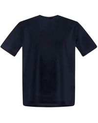 Herno - Superfijn Katoen Stretch T-Shirt - Lyst
