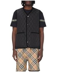 Burberry - Vests - Lyst