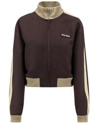 Miu Miu - Zip-Throughs - Lyst