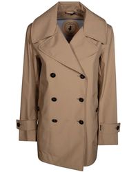 Save The Duck - Double-Breasted Coats - Lyst