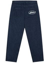 Arte' - Circle Logo Pocket Pants Raw Denim - Lyst