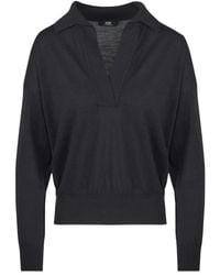 Alpha Studio - V-Neck Knitwear - Lyst