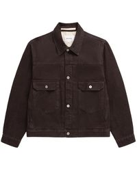 Norse Projects - Jassen ,Bruin ,Katoen Storadal Resist Dyed Twill Type Ii Jacket - Lyst