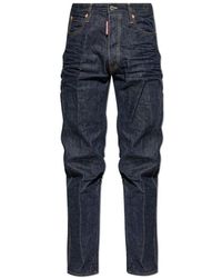 DSquared² - Jeans ,Blauw ,Katoen 642 Mini Front Jeans - Lyst