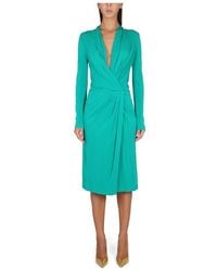 Alberta Ferretti - Midi Dresses - Lyst