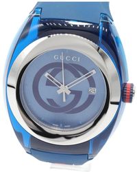 Gucci Vintage Horloges - - Dames - Blauw