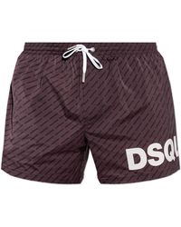 DSquared² - Badmode ,Rood ,Swimwear - Lyst