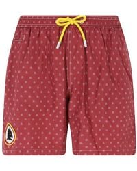 MC2 Saint Barth - Badmode ,Rood ,Lighting Micro Fantasy Zwemshort - Lyst