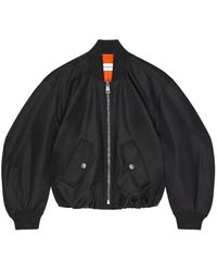 Givenchy - Cropped Cocoon Bomber - Lyst
