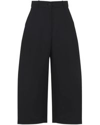 Studio Nicholson - Chalco Wide Crop Pant - Lyst