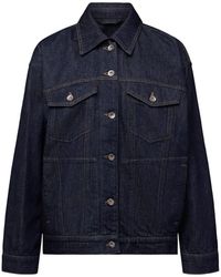 DRYKORN - Jassen ,Blauw ,Denim Uphall Denim Jacket - Lyst