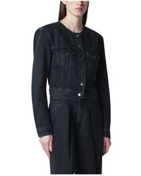 Haikure - Jassen ,Zwart ,Denim Denim Jacket - Lyst