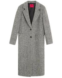 HUGO - Single-Breasted Coats - Lyst