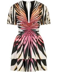 Roberto Cavalli - Short Dresses - Lyst