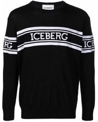 Iceberg - Round-Neck Knitwear - Lyst