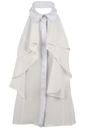 Gaelle Paris - Weiße bluse für frauen - Lyst