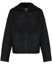 Acne Studios - Truien & Vesten ,Zwart ,Wol Hooded Jacket - Lyst