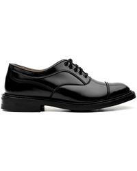 Tricker's - Schwarze flache schuhe - Lyst