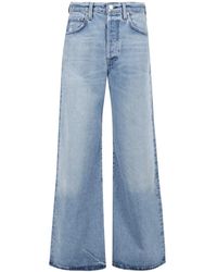 Citizens of Humanity - Wide leg boot cut jeans - Lyst
