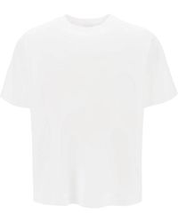 Burberry - Besticktes raynerton oversized t-shirt - Lyst
