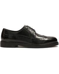 Kazar - Schwarze Herren Brogue Halbschuhe - Lyst