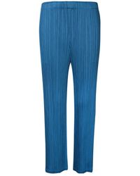 Issey Miyake - Trousers > slim-fit trousers - Lyst