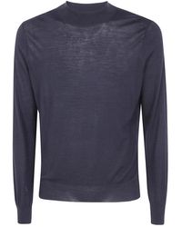 Gran Sasso - Truien & Vesten ,Zwart ,Round-Neck Truien - Lyst