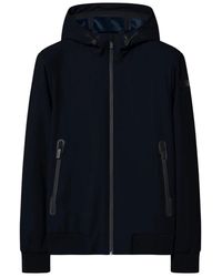 Rrd - Jassen ,Blauw ,Polyester Surflex Winter Thermo Hood Zip Jkt - Lyst